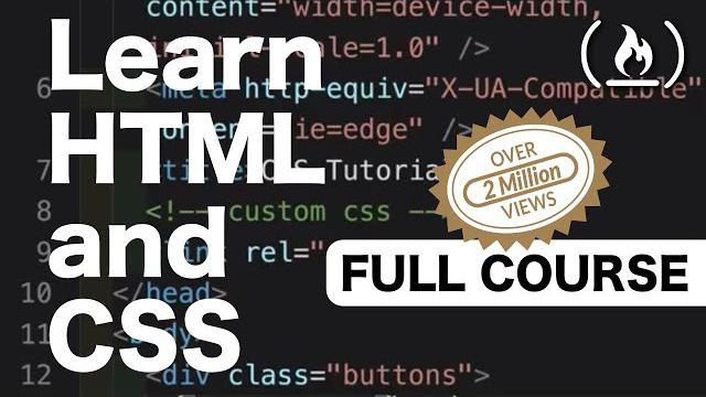Learn html5 and css3 from scratch - full course Learn html5 and css3 from scratch - full course