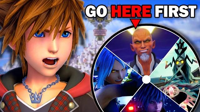 Kingdom hearts, but a wheel decides where i go Kingdom hearts, but a wheel decides where i go