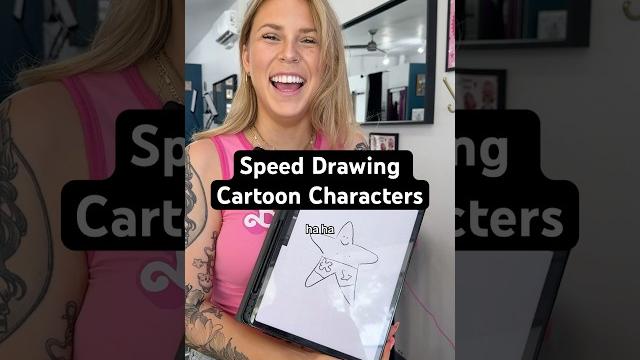 Tattoo artists (and shop manager) speed draw cartoon characters #tattoo #tattooshop #tattooartist Tattoo artists (and shop manager) speed draw cartoon characters #tattoo #tattooshop #tattooartist