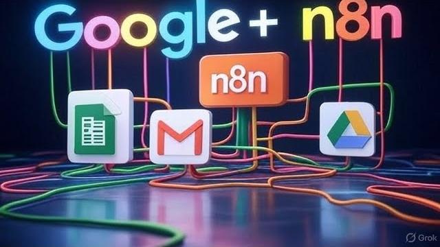 Подключение google к n8n за пару минут Подключение google к n8n за пару минут
