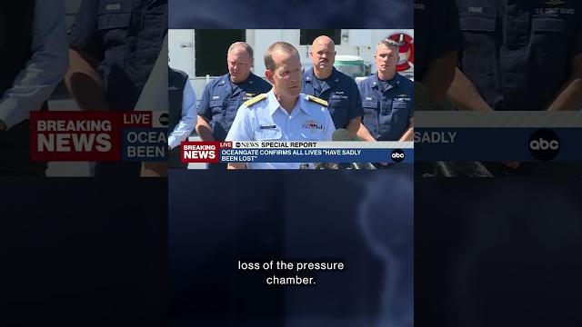 Oceangate confirms all lives 'have sadly been lost' after submersible goes missing | abc news Oceangate confirms all lives 'have sadly been lost' after submersible goes missing | abc news