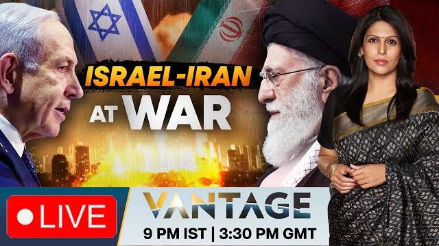 Live: iran fires 370 ballistic missiles after israel's airstrikes | vantage with palki sharma | n18g Live: iran fires 370 ballistic missiles after israel's airstrikes | vantage with palki sharma | n18g