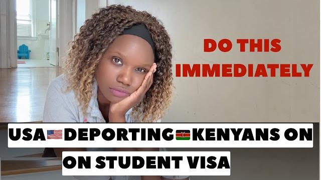 Usa deporting kenyans on student visa? Usa deporting kenyans on student visa?