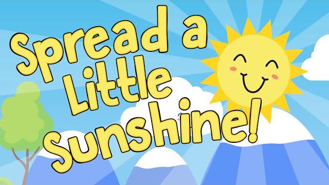 Spread a little sunshine | start the day song | jack hartmann Spread a little sunshine | start the day song | jack hartmann