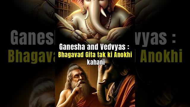 Ganesh aur vedvyas ne kaise likhi bhagavad gita ki kahani? #gita #ram #jaishreeram #krishna Ganesh aur vedvyas ne kaise likhi bhagavad gita ki kahani? #gita #ram #jaishreeram #krishna