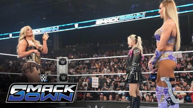 Tiffany stratton calls alexa bliss and charlotte flair obsolete: smackdown, may 23, 2025 Tiffany stratton calls alexa bliss and charlotte flair obsolete: smackdown, may 23, 2025