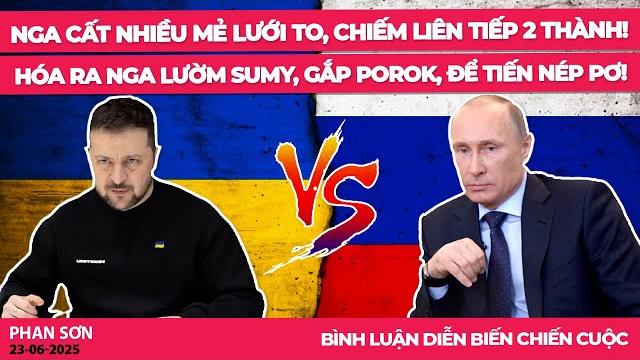 Nga cất nhiều mẻ lưới to, chiếm liên tiếp 2 thành! hóa ra nga lườm sumy, gắp porok, để tiến nép pơ! Nga cất nhiều mẻ lưới to, chiếm liên tiếp 2 thành! hóa ra nga lườm sumy, gắp porok, để tiến nép pơ!