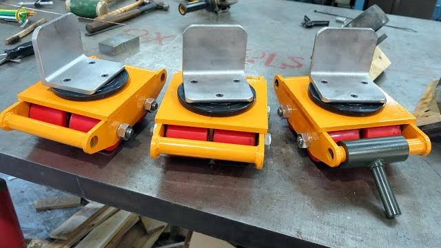 Machinery moving skates Machinery moving skates