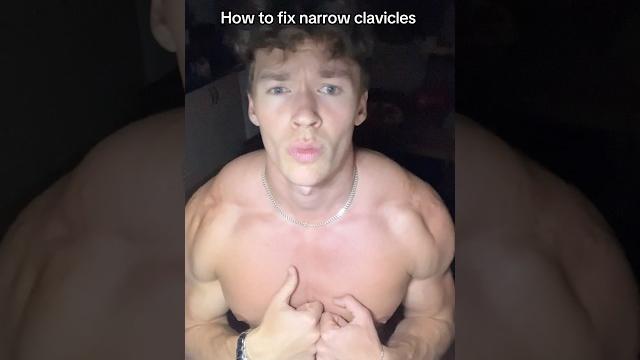 Simple trick how to fix narrow clavicles Simple trick how to fix narrow clavicles