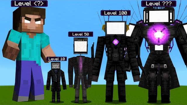 Herobrine titan vs tvman evolution in minecraft! Herobrine titan vs tvman evolution in minecraft!