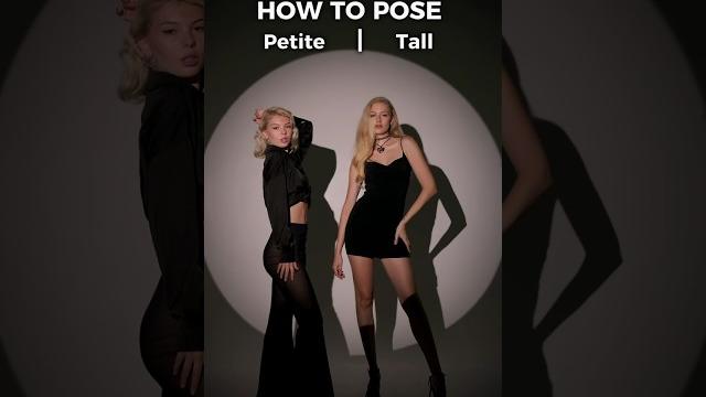 Posing tricks for tall and petite girls try it on your next photoshoot #pose #posing #howtopose Posing tricks for tall and petite girls try it on your next photoshoot #pose #posing #howtopose
