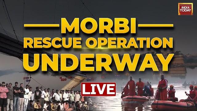 Gujarat bridge collapse live | rescue operation underway in morbi | 132 dead in bridge collapses Gujarat bridge collapse live | rescue operation underway in morbi | 132 dead in bridge collapses