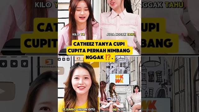Catheez tanya cupi cupita pernah nimbang nggak ⁉️ Catheez tanya cupi cupita pernah nimbang nggak ⁉️