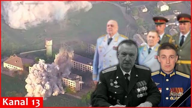 Ukraine destroyed with british missiles 8 russian officers, including 3 lieutenant colonels in kursk Ukraine destroyed with british missiles 8 russian officers, including 3 lieutenant colonels in kursk