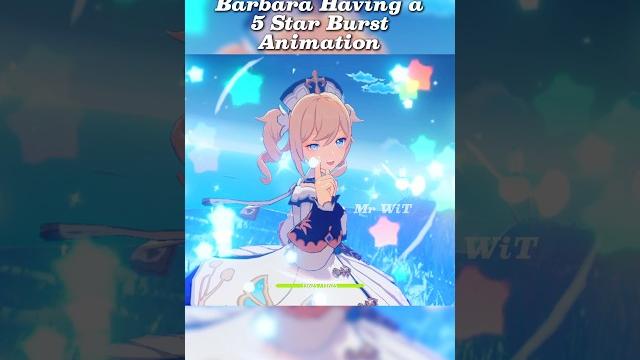 2025 barbara having a 5 star burst animation 2025 barbara having a 5 star burst animation