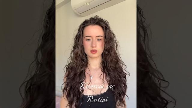 Kıvırcık saç rutini *reklam yoktur Kıvırcık saç rutini *reklam yoktur