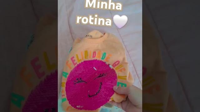 Minha rotina da manhã Minha rotina da manhã