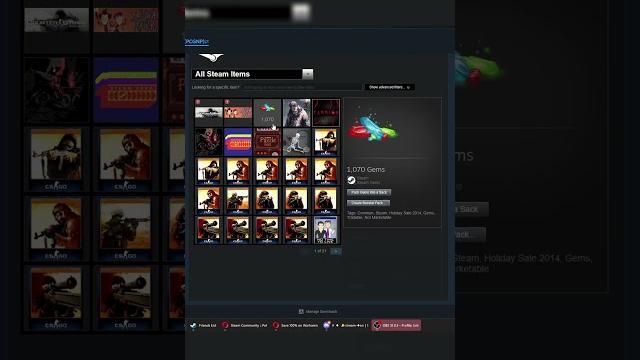Make double money on steam now. Make double money on steam now.