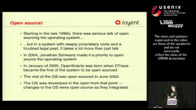 Lisa11 - fork yeah! the rise and development of illumos Lisa11 - fork yeah! the rise and development of illumos