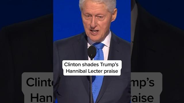 Clinton shades trump’s hannibal lecter praise Clinton shades trump’s hannibal lecter praise
