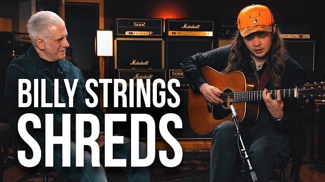 Billy strings: face melting acoustic guitar shred Billy strings: face melting acoustic guitar shred