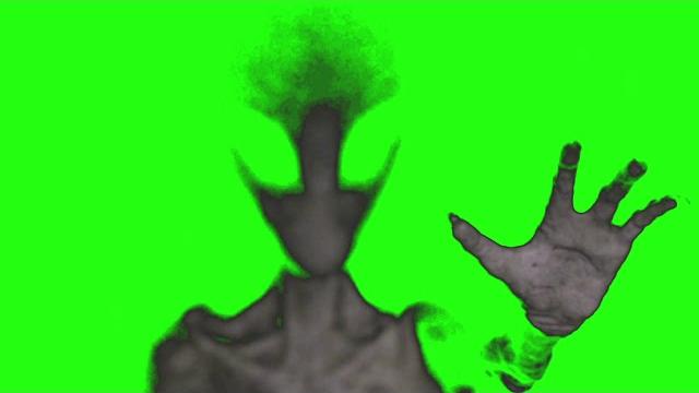 ️green screen effects: alien ️green screen effects: alien