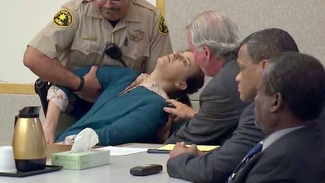 Defendant collapses in court after guilty verdict Defendant collapses in court after guilty verdict