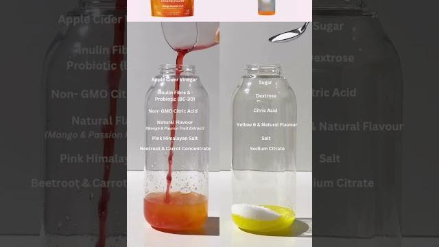 Blume superbelly vs. leading electrolyte drink Blume superbelly vs. leading electrolyte drink
