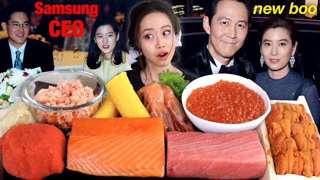 She married the richest man in south korea & finally got her ultimate revenge | sushi mukbang She married the richest man in south korea & finally got her ultimate revenge | sushi mukbang