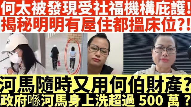 何太被發現受社福機構庇護!|揭秘明明有屋住都搵床位?!|河馬隨時又用何伯財產?|政府喺河馬身上洗超過500萬?|何伯何太被捕|偕何太在港鐵兆康站內與人爭執|井仔點睇 #何伯何太被捕 #何太被捕 何太被發現受社福機構庇護!|揭秘明明有屋住都搵床位?!|河馬隨時又用何伯財產?|政府喺河馬身上洗超過500萬?|何伯何太被捕|偕何太在港鐵兆康站內與人爭執|井仔點睇 #何伯何太被捕 #何太被捕