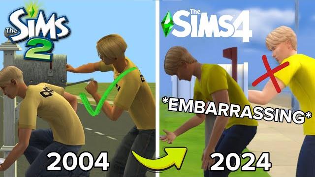 The sims 2 has better animations than the sims 4 The sims 2 has better animations than the sims 4