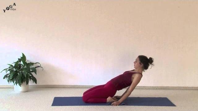 Yoga camel variation Yoga camel variation