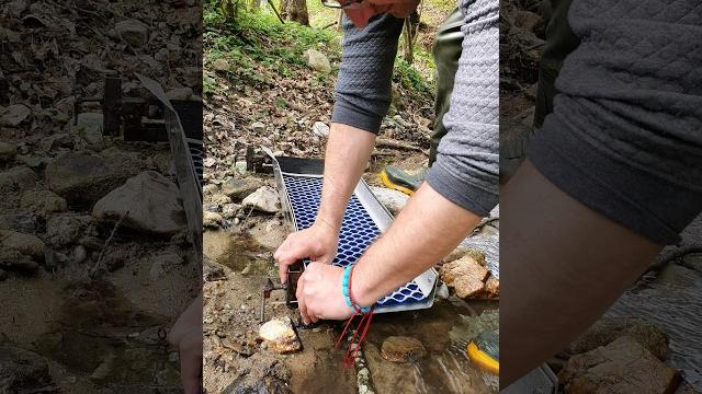 Gold found in the sluice: see how we did it Gold found in the sluice: see how we did it