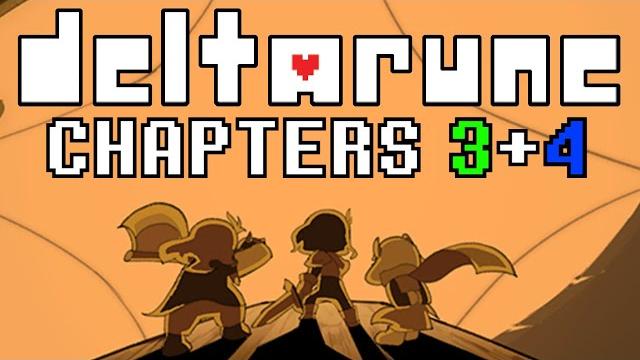 Deltarune chapters 3 and 4 full playthrough Deltarune chapters 3 and 4 full playthrough