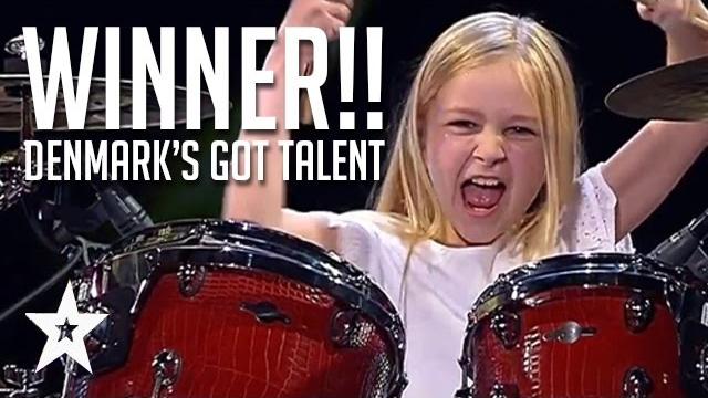 10 year old drummer johanne astrid - winner of denmark's got talent 2017 compilation 10 year old drummer johanne astrid - winner of denmark's got talent 2017 compilation
