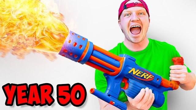 I tested 50 years of nerf! I tested 50 years of nerf!