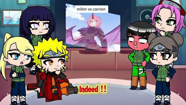 Naruto friends react to sakura as milim nava | rimuru tempest | slime | sasuke | gacha life 2 Naruto friends react to sakura as milim nava | rimuru tempest | slime | sasuke | gacha life 2