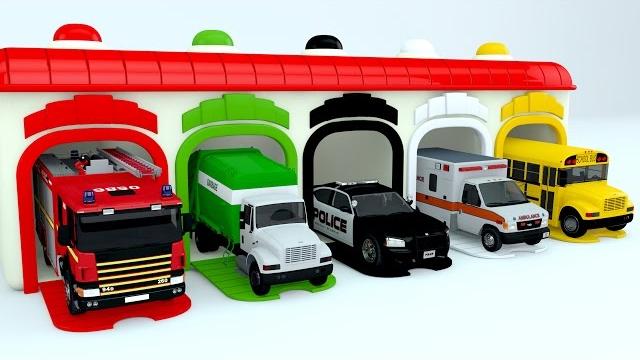 Colors for children | street vehicles for kids Colors for children | street vehicles for kids