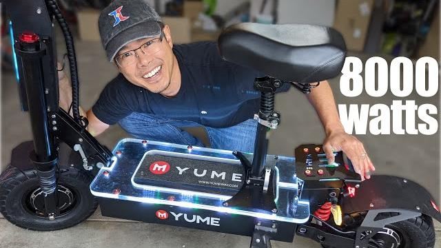This new escooter is massive! yume x7 unboxing This new escooter is massive! yume x7 unboxing