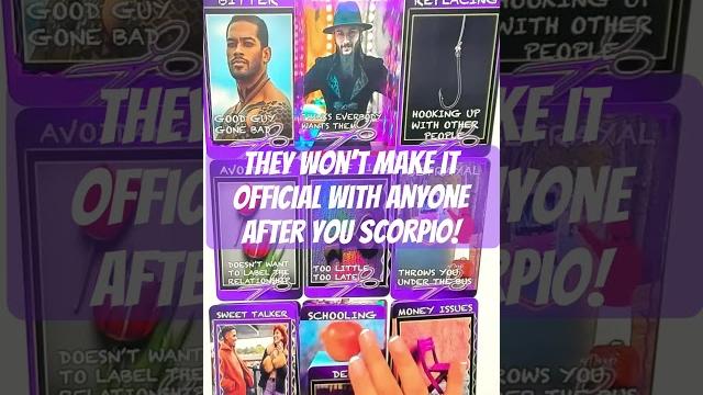 Scorpio|look out for this crazy ex️trying to sweet talk their way back in️#scorpio #tarot Scorpio|look out for this crazy ex️trying to sweet talk their way back in️#scorpio #tarot