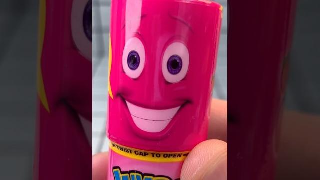 Jumbo push pop candy jelly food mukbang Jumbo push pop candy jelly food mukbang