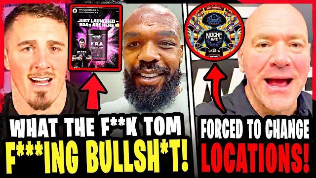 Mma community not happy with tom aspinall announcement! dana white forced to change ufc 320 location Mma community not happy with tom aspinall announcement! dana white forced to change ufc 320 location