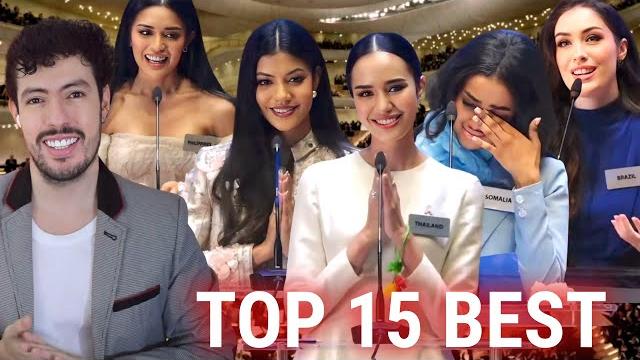 Miss world 2025 top 15 best in head to head Miss world 2025 top 15 best in head to head