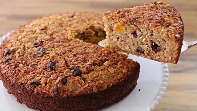 Easy and healthy oatmeal cake recipe Easy and healthy oatmeal cake recipe