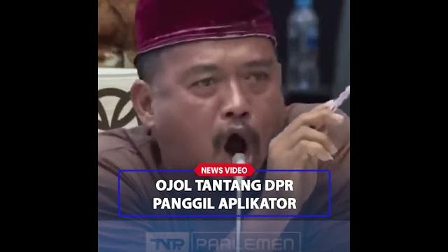 Berani! driver ojol tantang komisi v panggil aplikator hingga kemenhub : akan kita telanjangi! Berani! driver ojol tantang komisi v panggil aplikator hingga kemenhub : akan kita telanjangi!