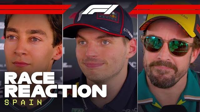 Drivers react after the race | 2025 spanish grand prix Drivers react after the race | 2025 spanish grand prix