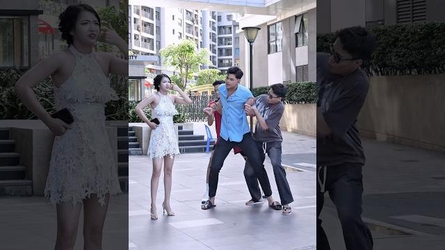 He told his friends that he was not afraid of his wife. #dance #trinhhyy #funny #love #short He told his friends that he was not afraid of his wife. #dance #trinhhyy #funny #love #short