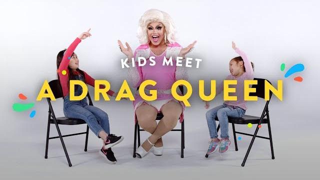 Kids meet a drag queen | kids meet | hiho kids Kids meet a drag queen | kids meet | hiho kids