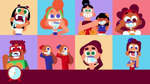 The tooth brushing song | 2-minute tooth brushing song for kids The tooth brushing song | 2-minute tooth brushing song for kids