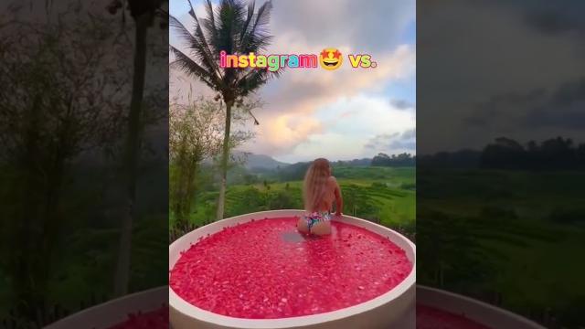 Instagram vs. reality (part 5) #shorts #travel #adventure #tiktok #instagramvsreality #viral Instagram vs. reality (part 5) #shorts #travel #adventure #tiktok #instagramvsreality #viral